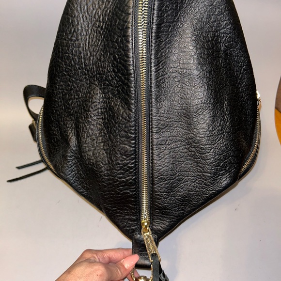NWOT Leather Rebecca Minkoff backpack - Picture 12 of 16
